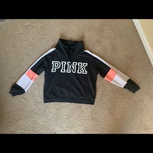 PINK cowl neck pullover